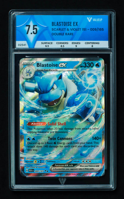 02541 BLASTOISE EX Grading Card
