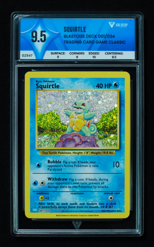02547 SQUIRTLE Grading Card