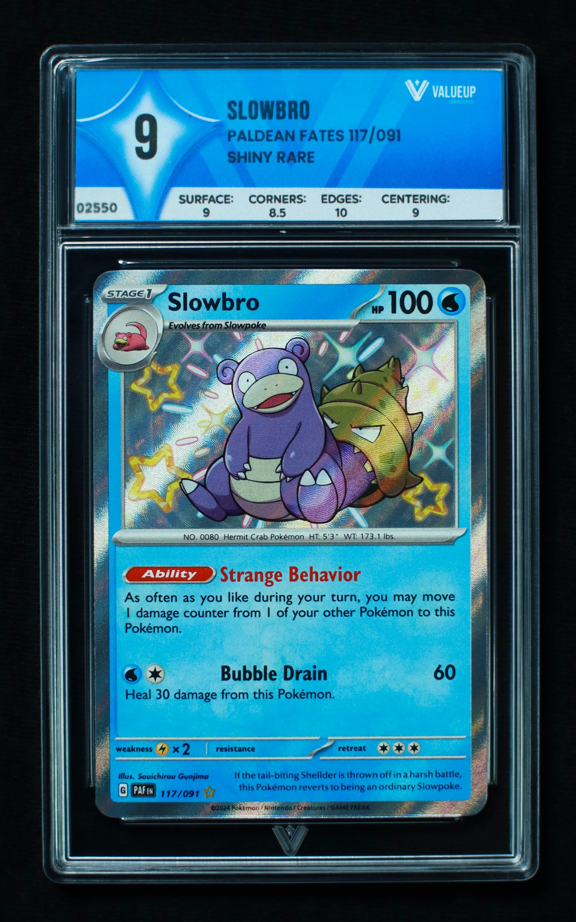 02550 SLOWBRO Grading Card