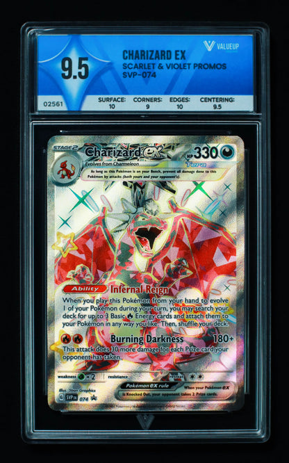 02561 CHARIZARD EX Grading Card