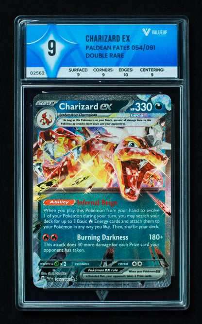02562 CHARIZARD EX Grading Card