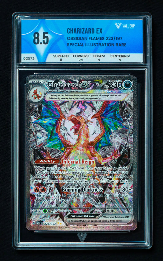 02573 CHARIZARD EX Grading Card