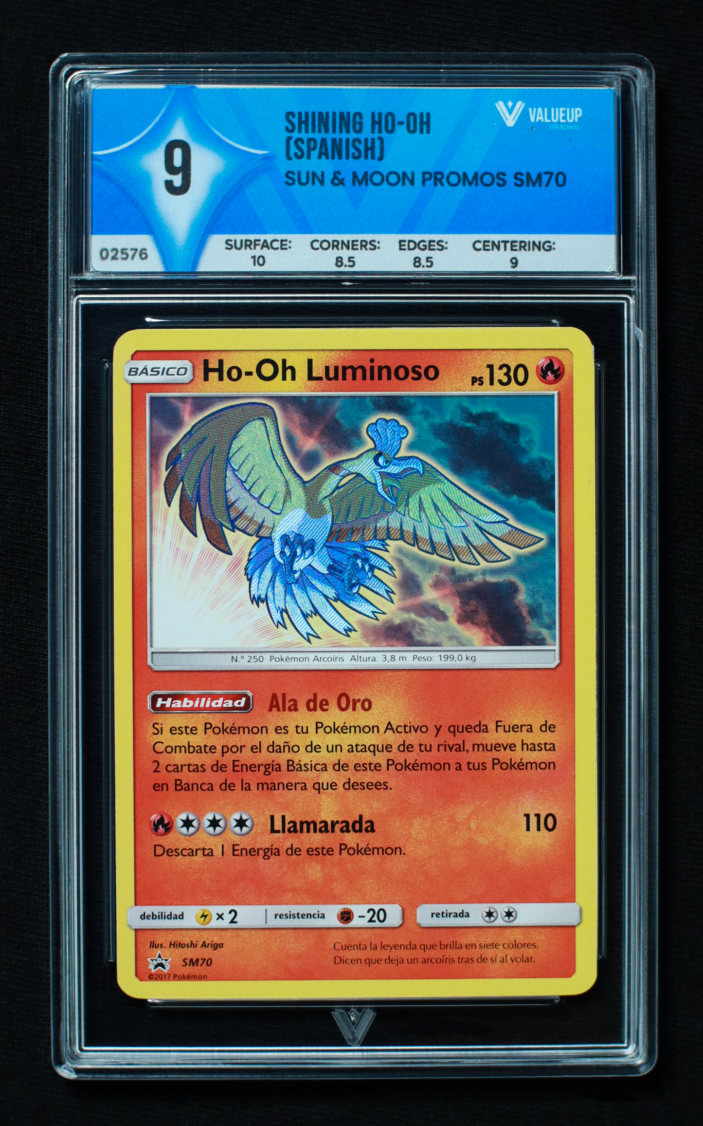 02576 SHINING HO-OH (SPANISH)