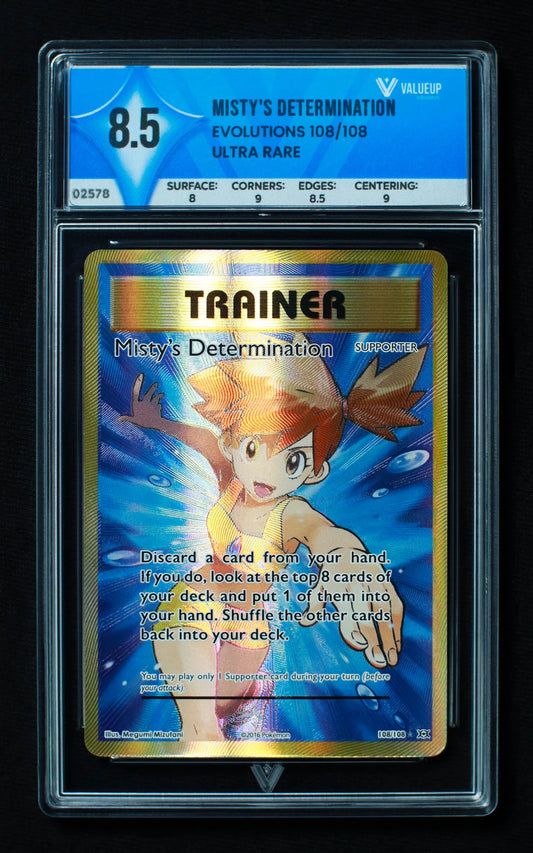 02578 MISTY'S DETERMINATION Grading Card