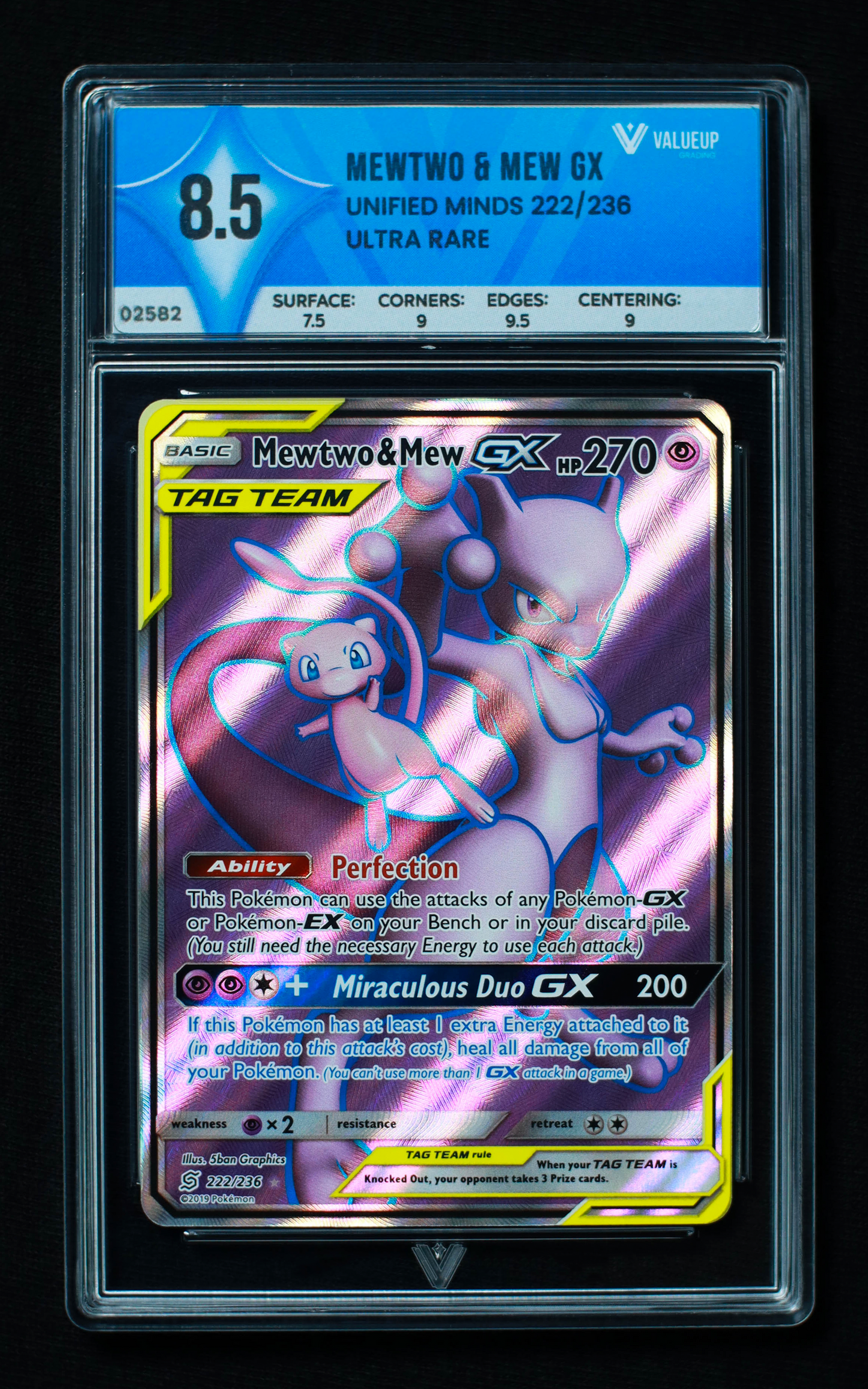 02582 MEWTWO & MEW GX