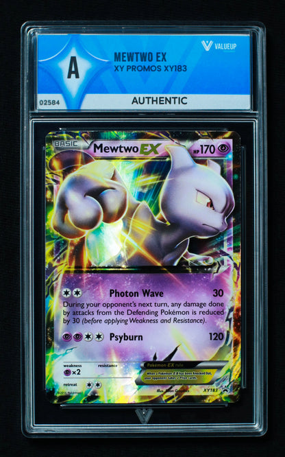 02584 MEWTWO EX Grading Card