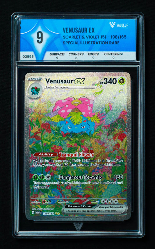 02595 VENUSAUR EX Grading Card
