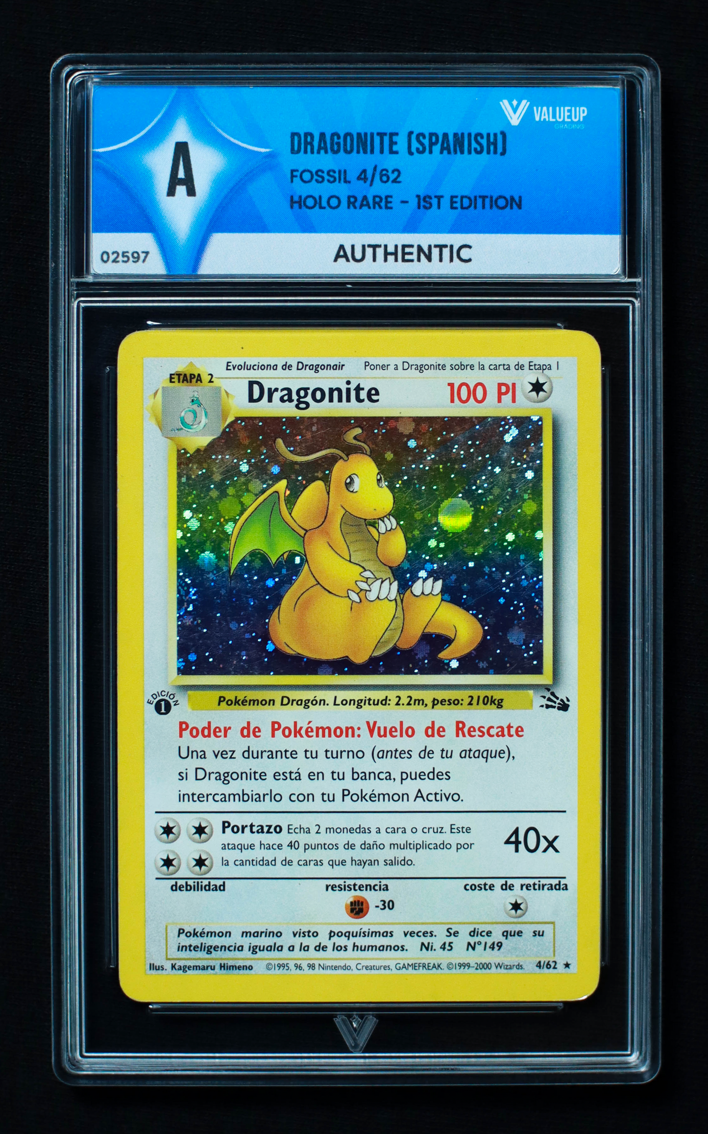 02597 DRAGONITE (SPANISH)