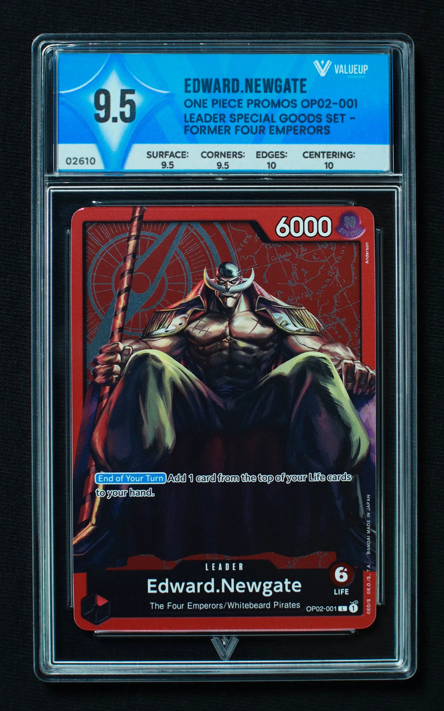 02610 EDWARD.NEWGATE Grading Card