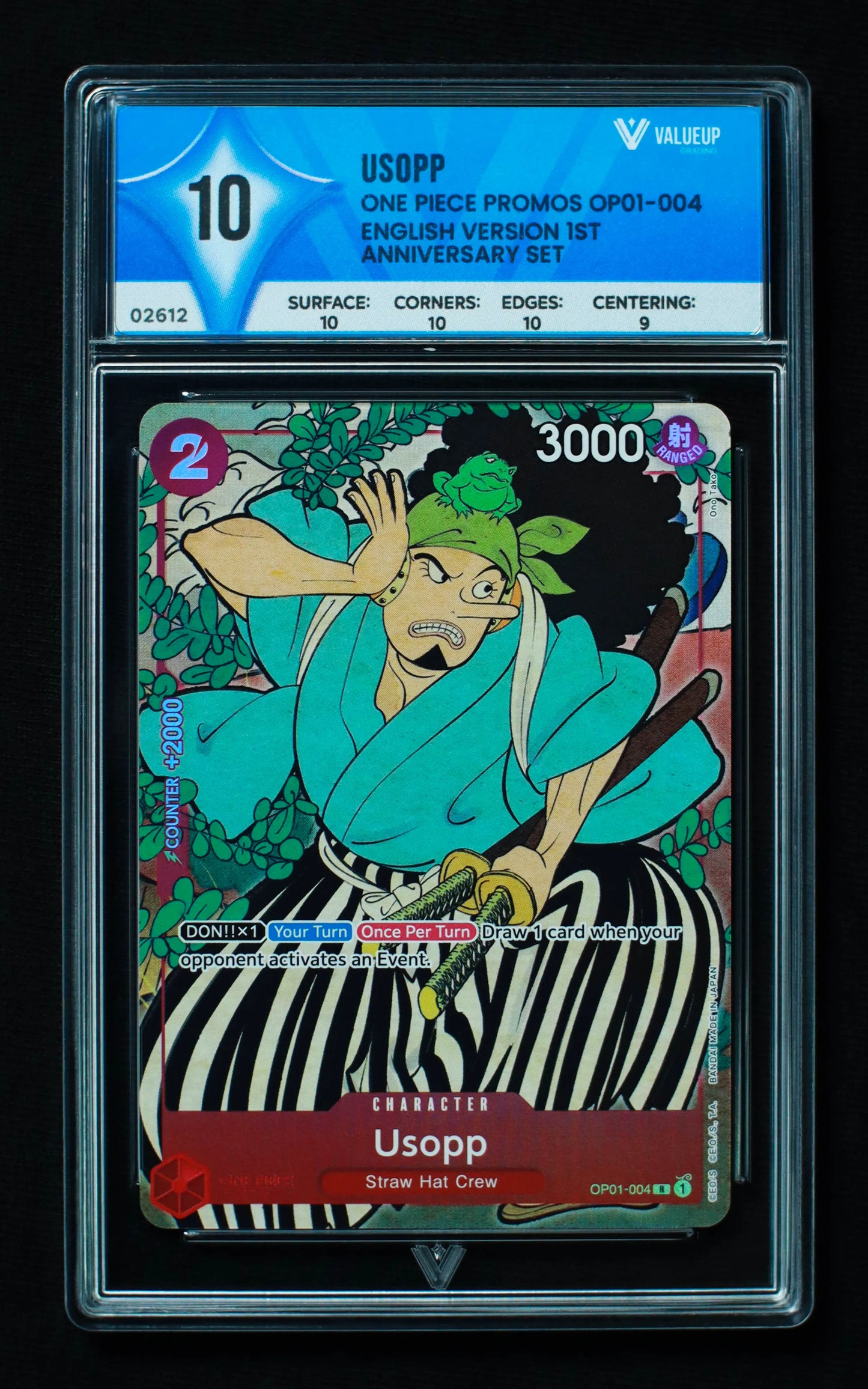 02612 USOPP Grading Card