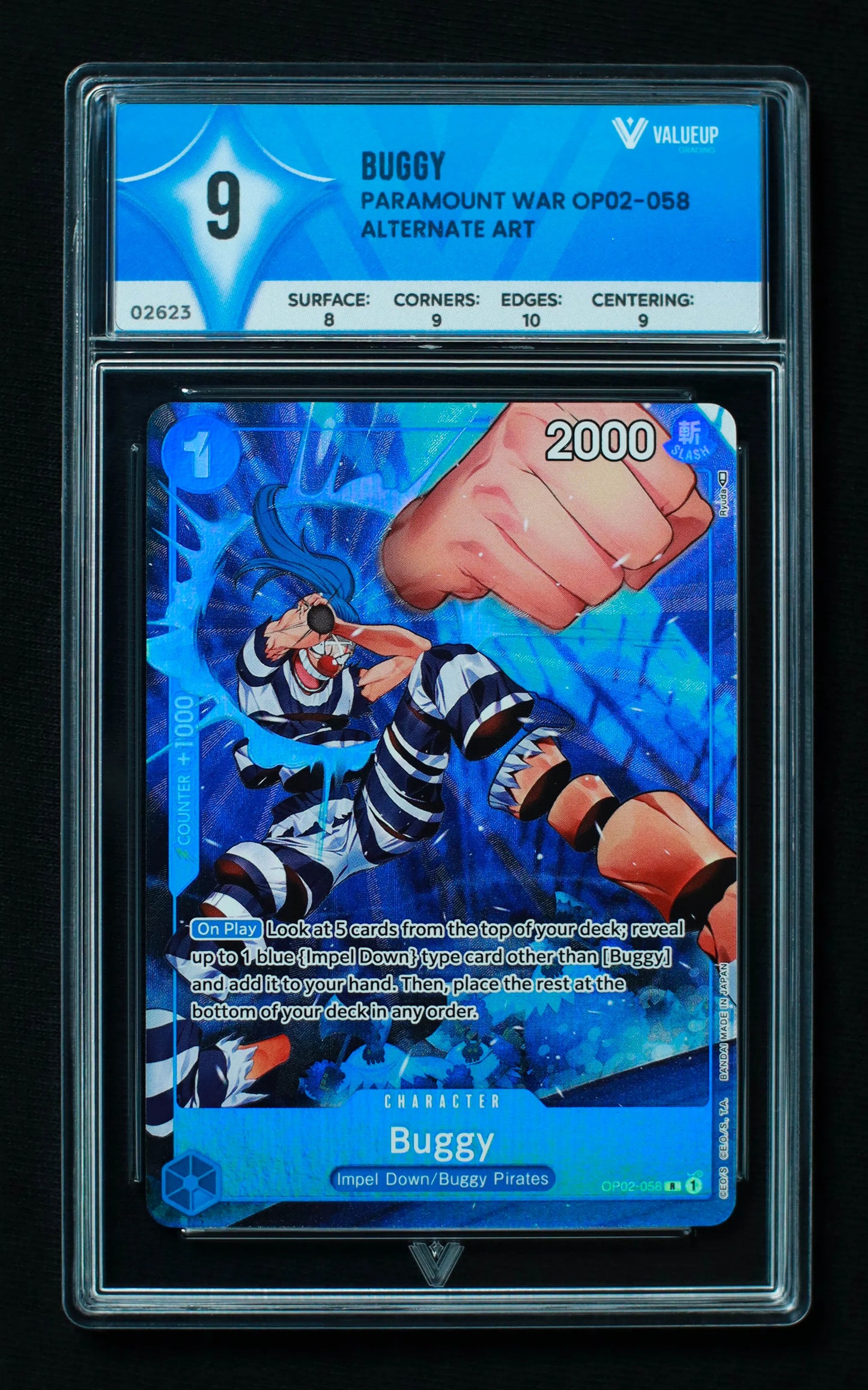 02623 BUGGY Grading Card