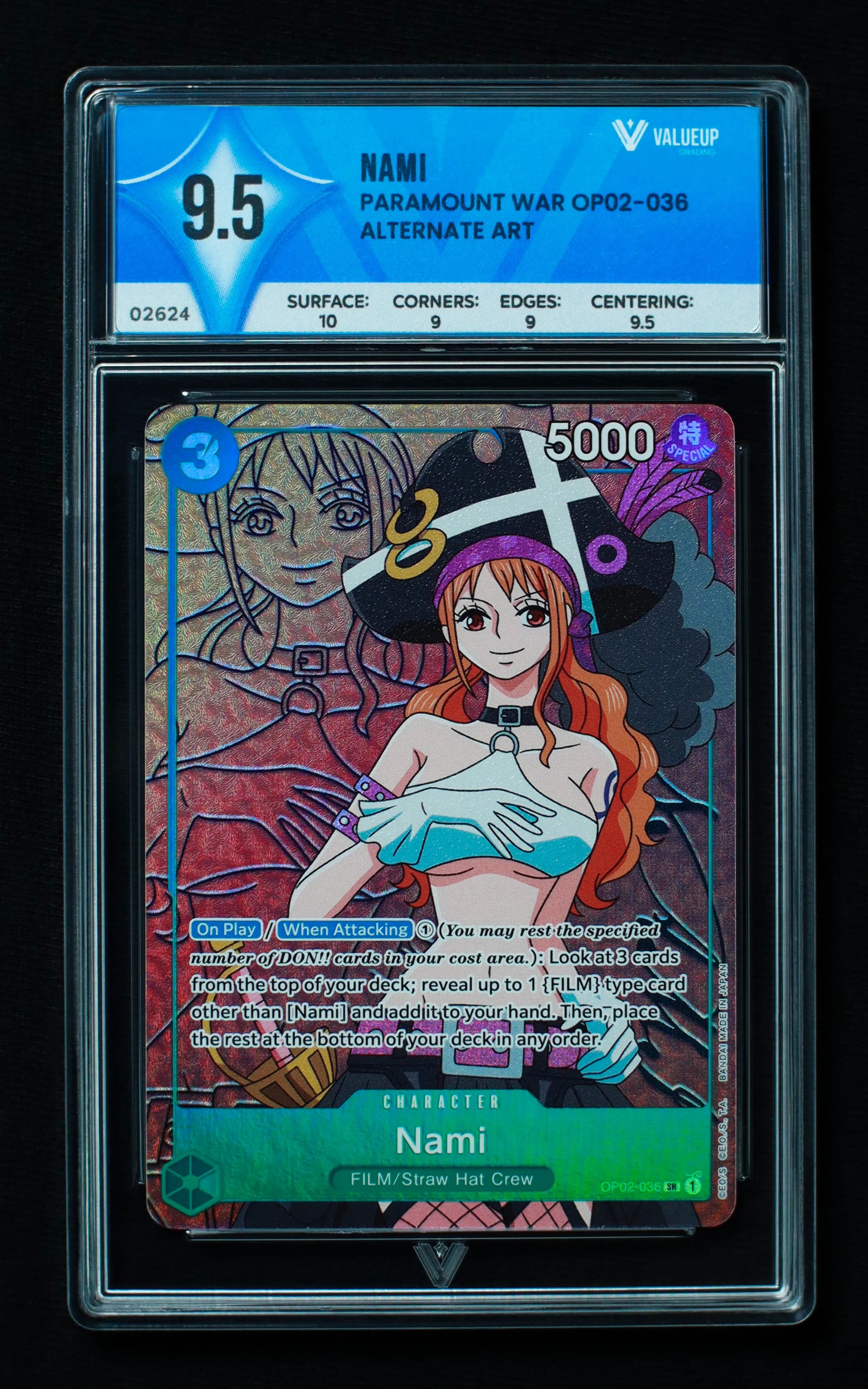 02624 NAMI Grading Card