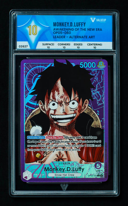 02627 MONKEY.D.LUFFY Grading Card