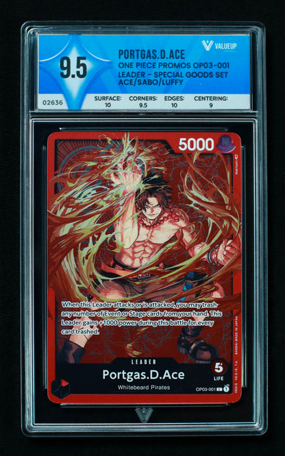 02636 PORTGAS.D.ACE Grading Card