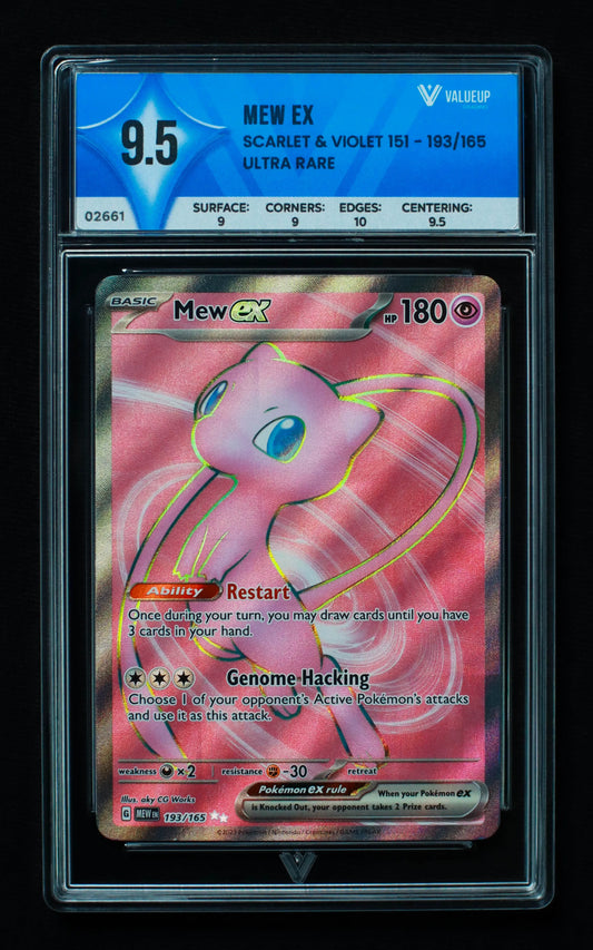 02661 MEW EX Grading Card