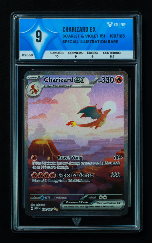 02669 CHARIZARD EX Grading Card
