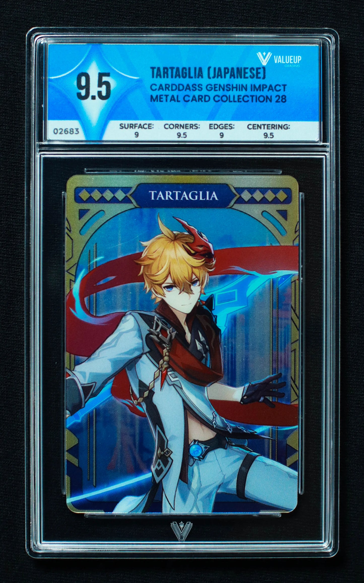 02683 TARTAGLIA (JAPANESE) Grading Card
