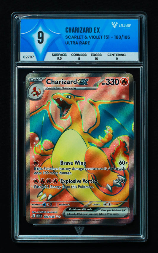 02707 CHARIZARD EX Grading Card