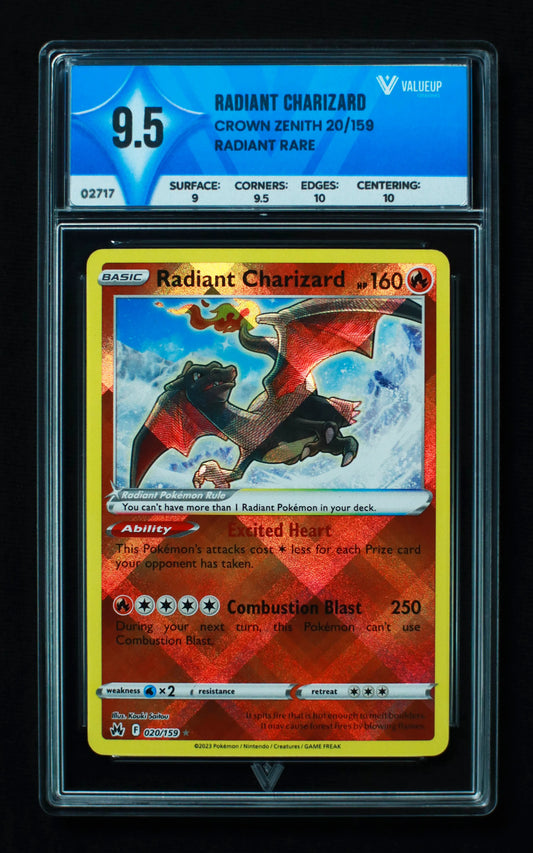 02717 RADIANT CHARIZARD Grading Card