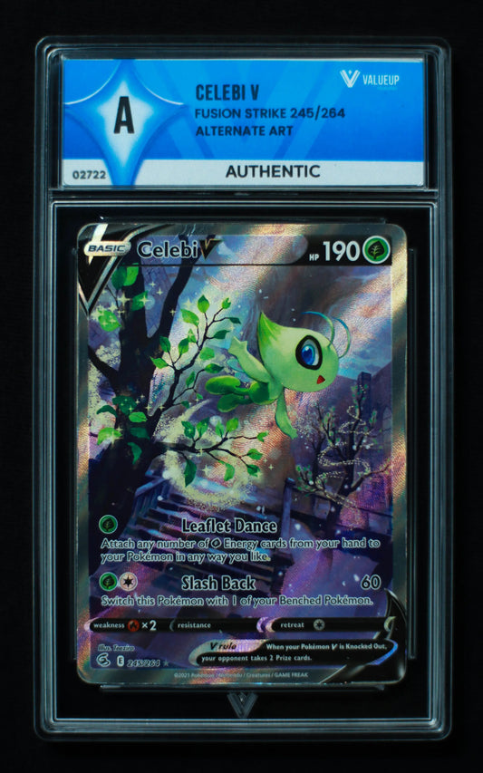 02722 CELEBI V Grading Card