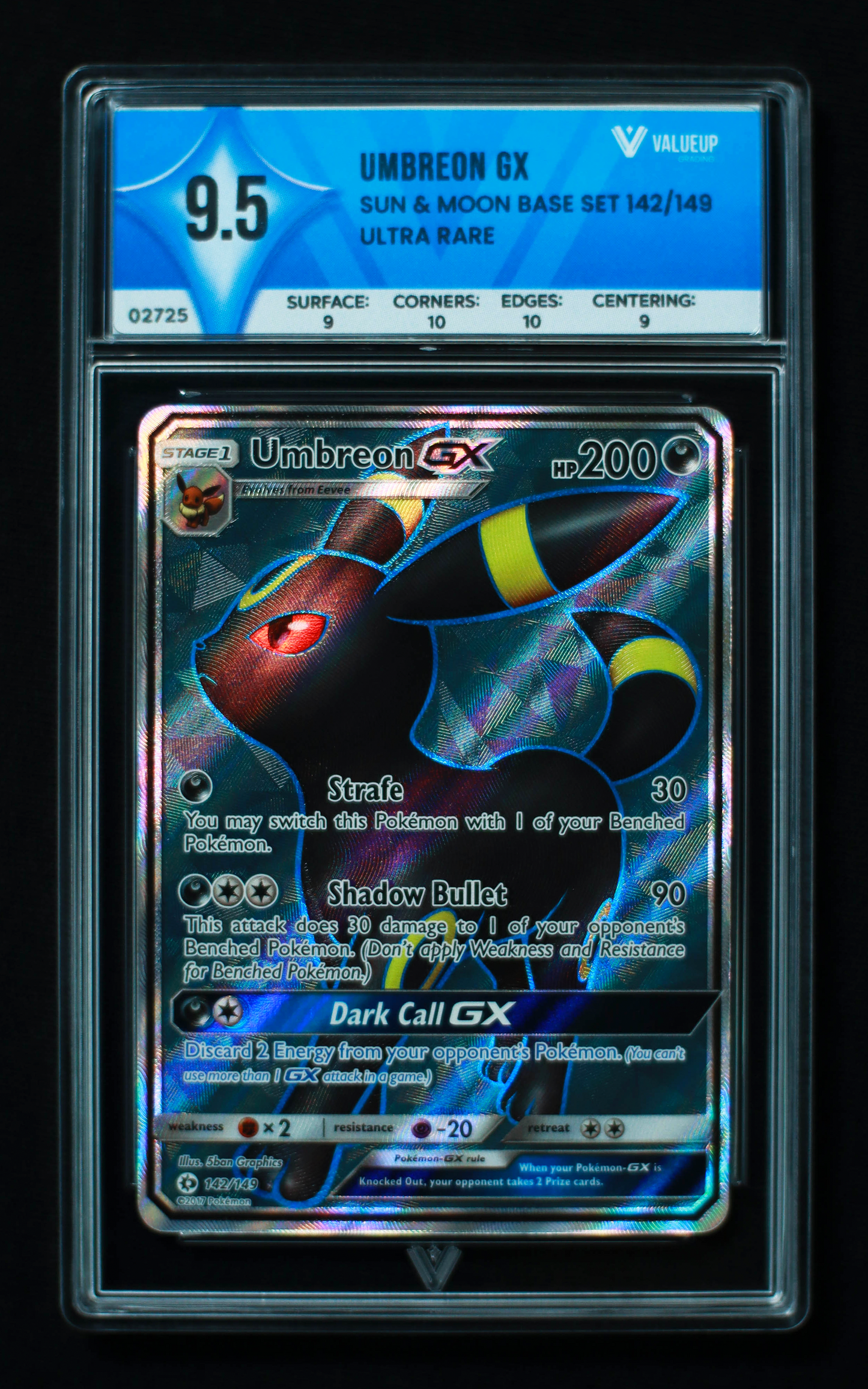 02725 UMBREON GX