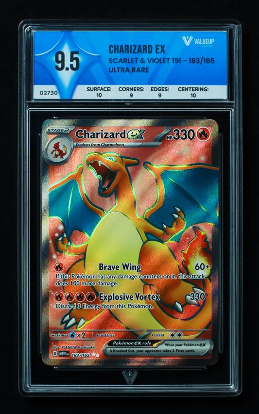 02730 CHARIZARD EX Grading Card