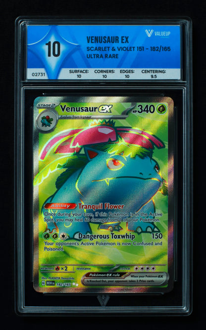 02731 VENUSAUR EX Grading Card