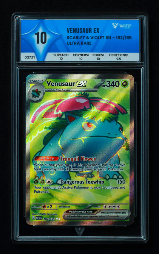 02731 VENUSAUR EX Grading Card