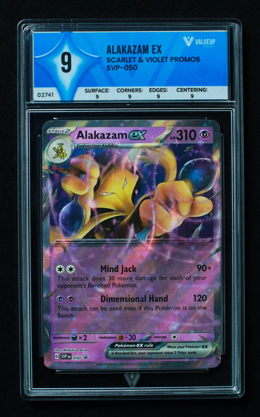 02741 ALAKAZAM EX Grading Card