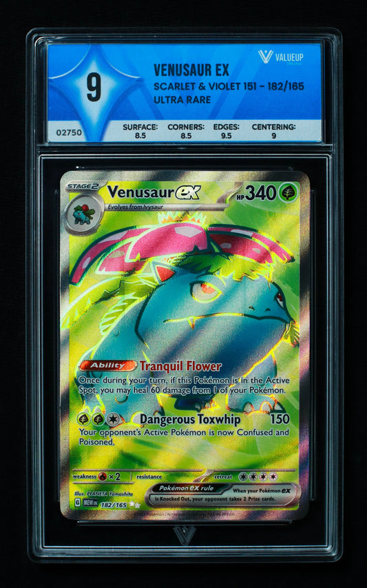 02750 VENUSAUR EX Grading Card