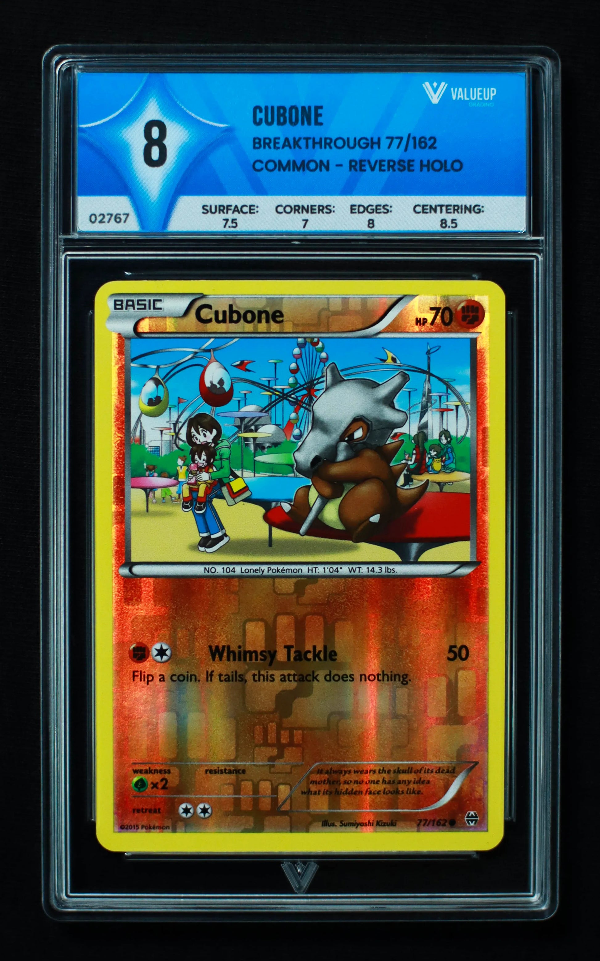 02767 CUBONE Grading Card