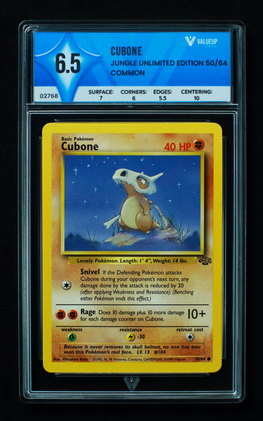 02768 CUBONE Grading Card
