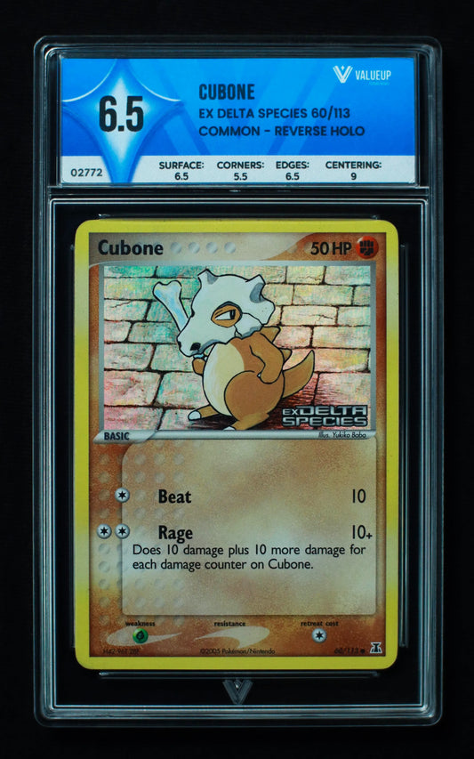 02772 CUBONE Grading Card