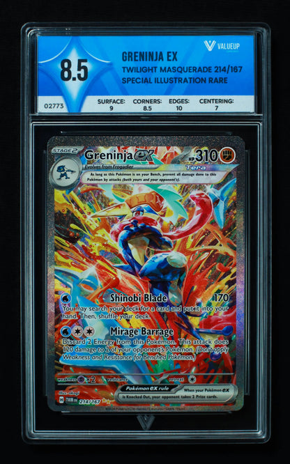 02773 GRENINJA EX Grading Card