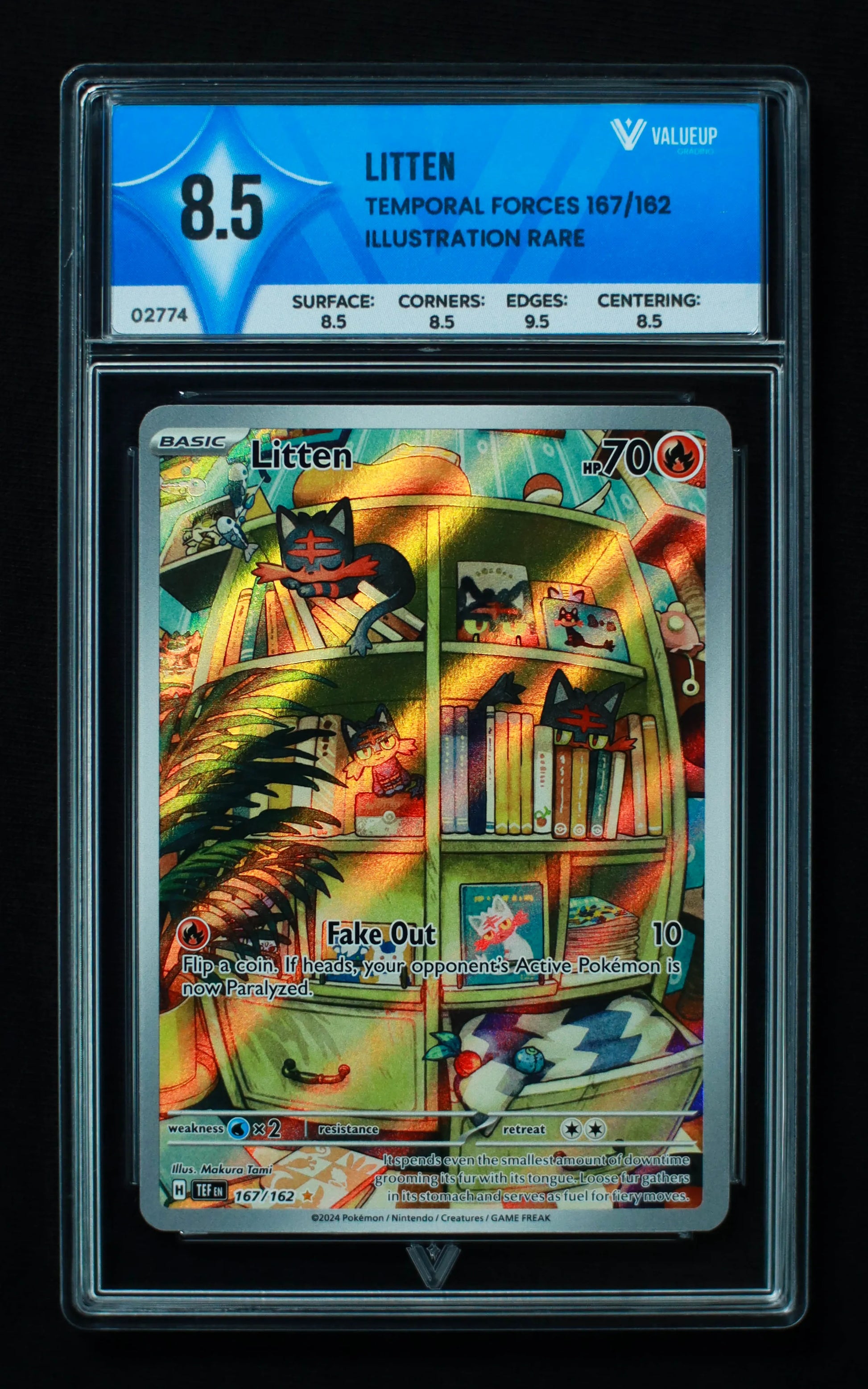 02774 LITTEN Grading Card