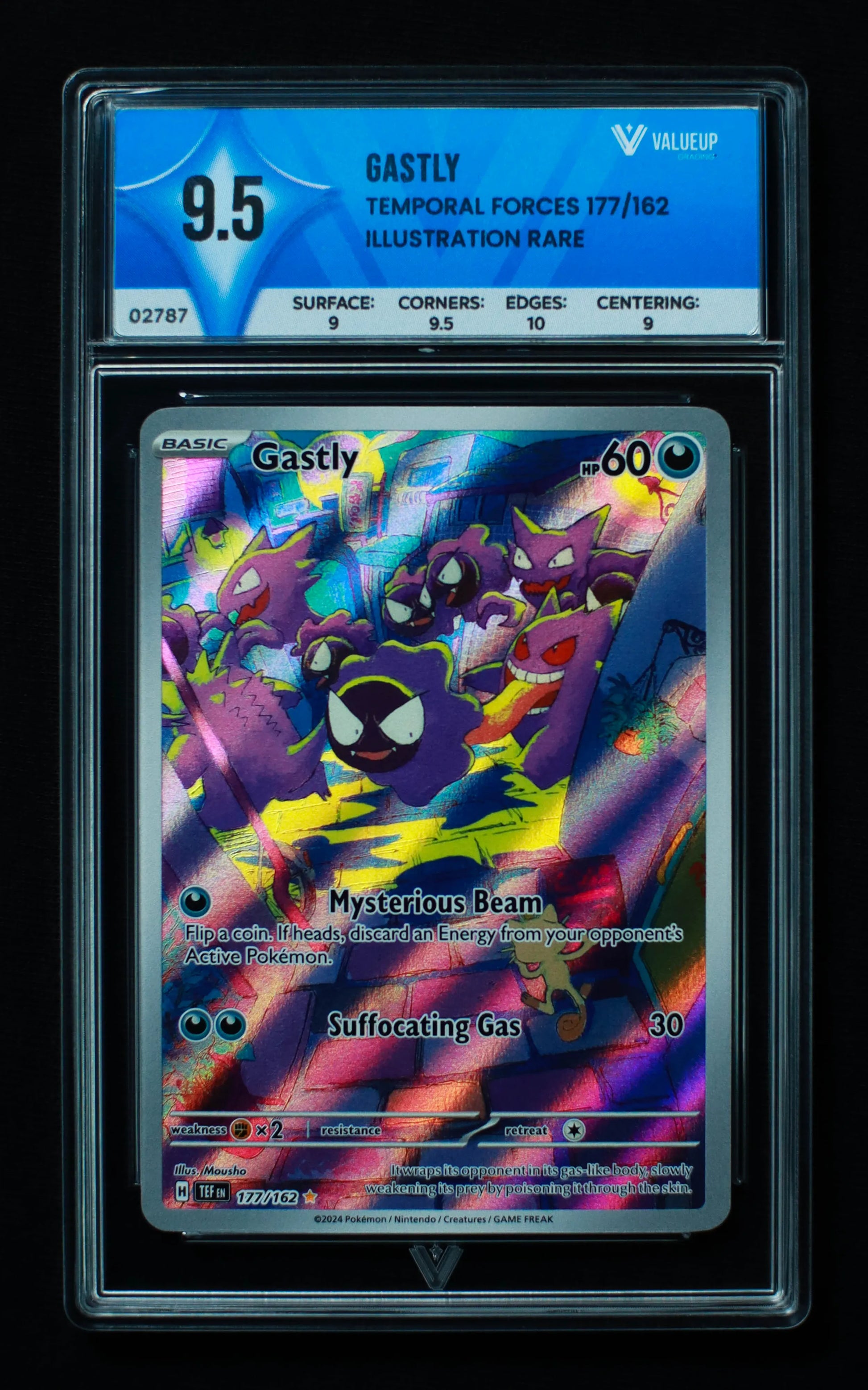 02787 GASTLY Grading Card