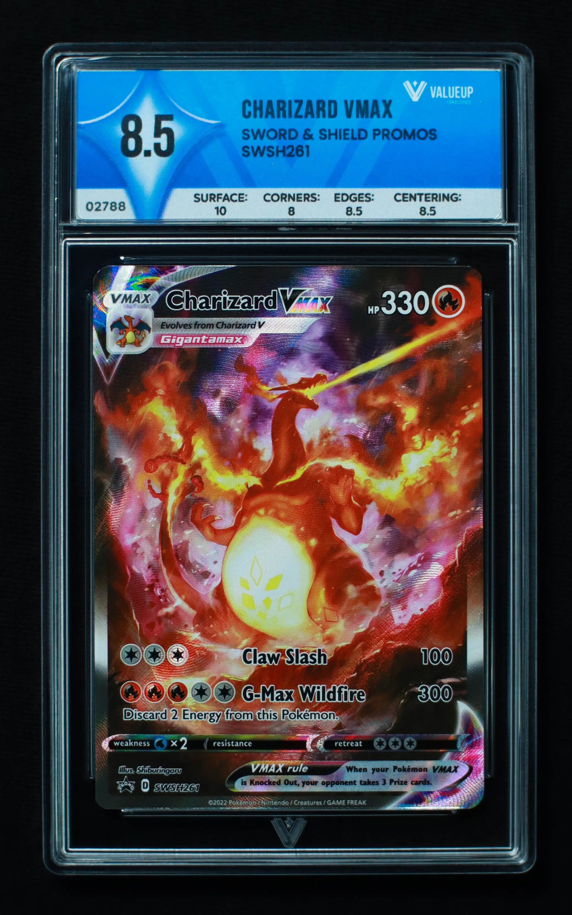 02788 CHARIZARD VMAX Grading Card