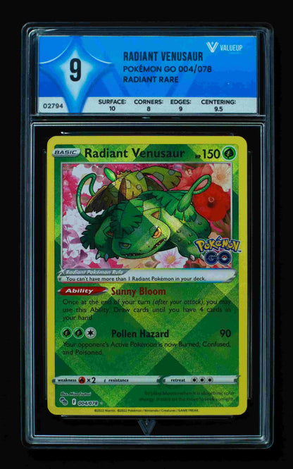 02794 RADIANT VENUSAUR Grading Card