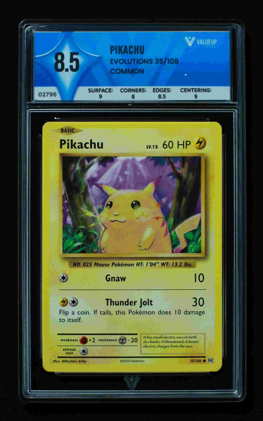 02796 PIKACHU Grading Card