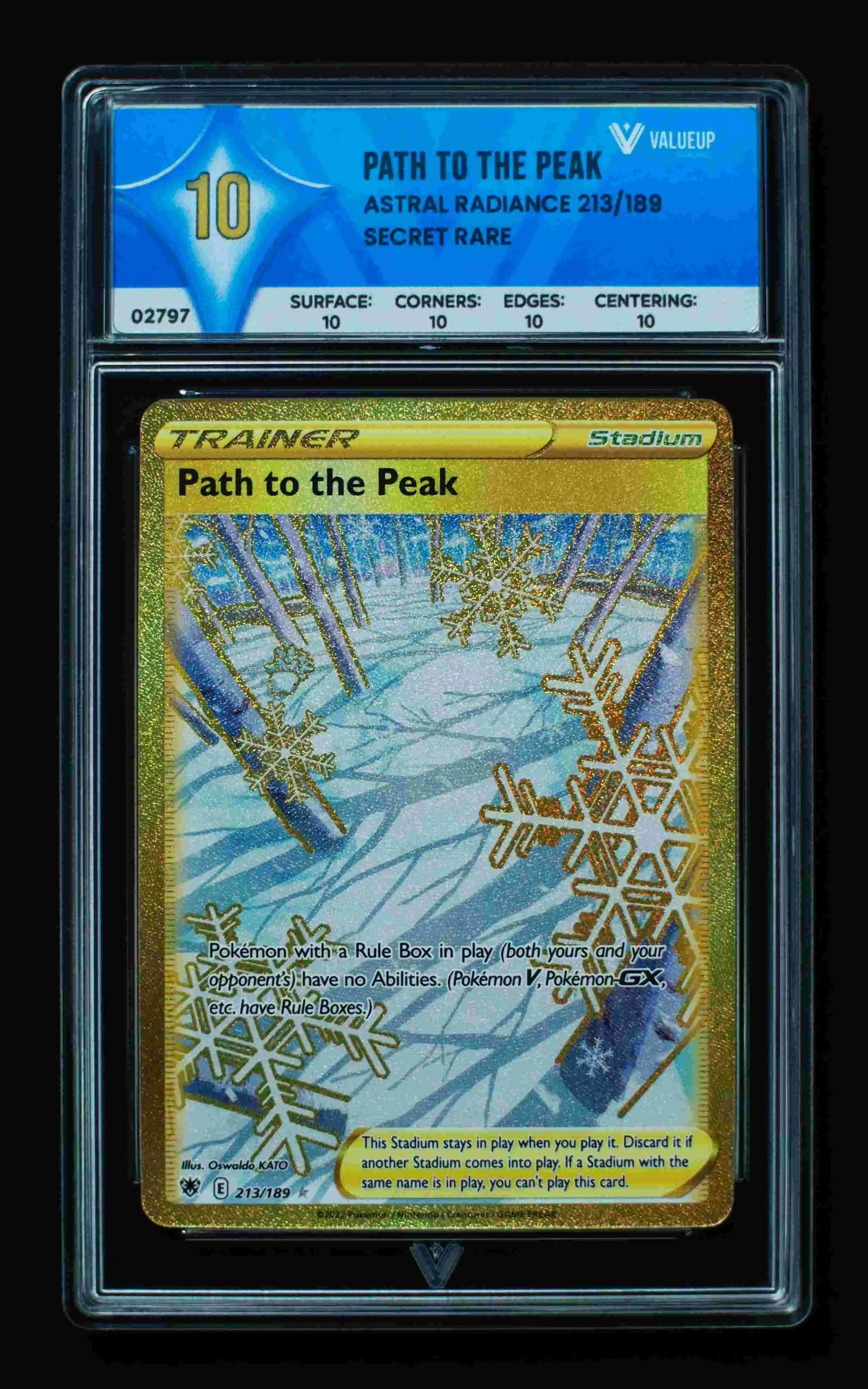 02797 PATH TO THE PEAK Grading Card