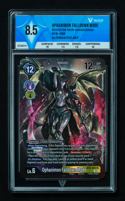 02804 OPHANIMON FALLDOWN MODE Grading Card