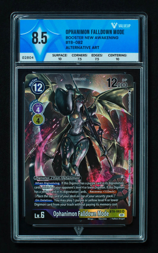 02804 OPHANIMON FALLDOWN MODE Grading Card