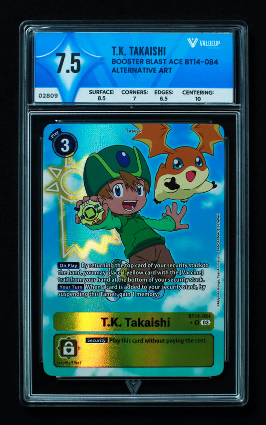 02809 T.K TAKASHI Grading Card