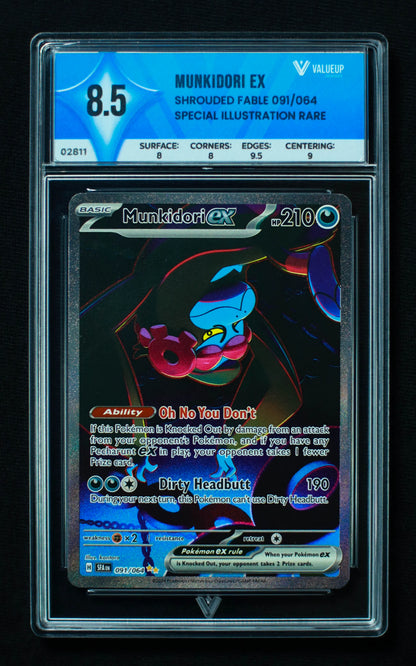02811 MUNKIDORI EX Grading Card
