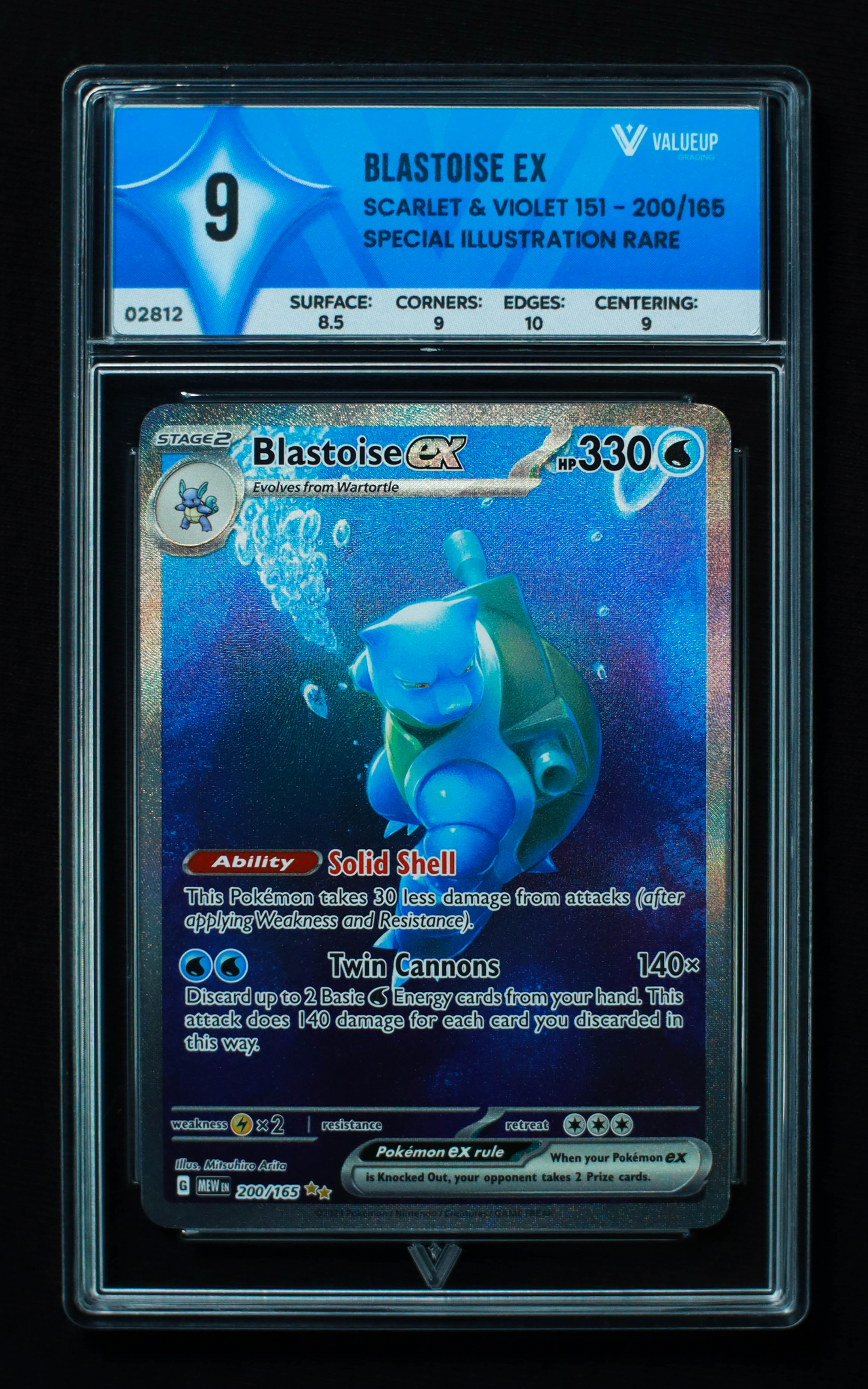 02812 BLASTOISE EX