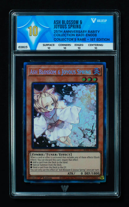 02823 ASH BLOSSOM & JOYOUS SPRING Grading Card