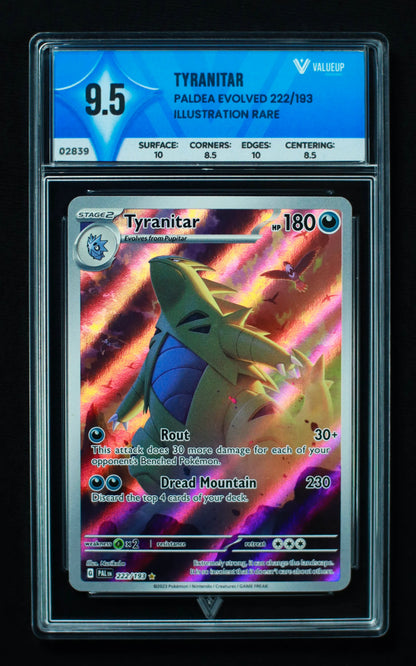 02839 TYRANITAR Grading Card