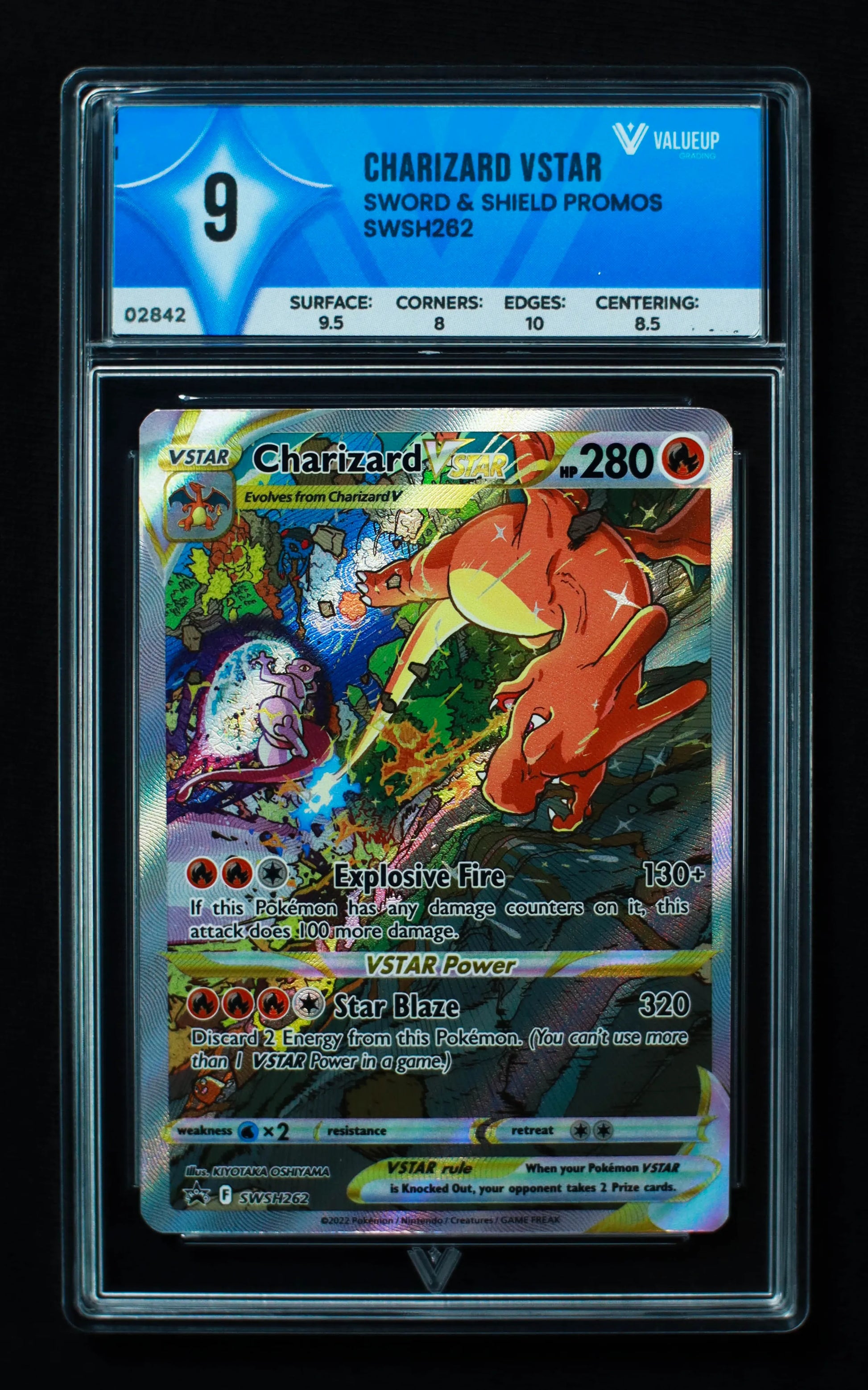 02842 CHARIZARD VSTAR Grading Card