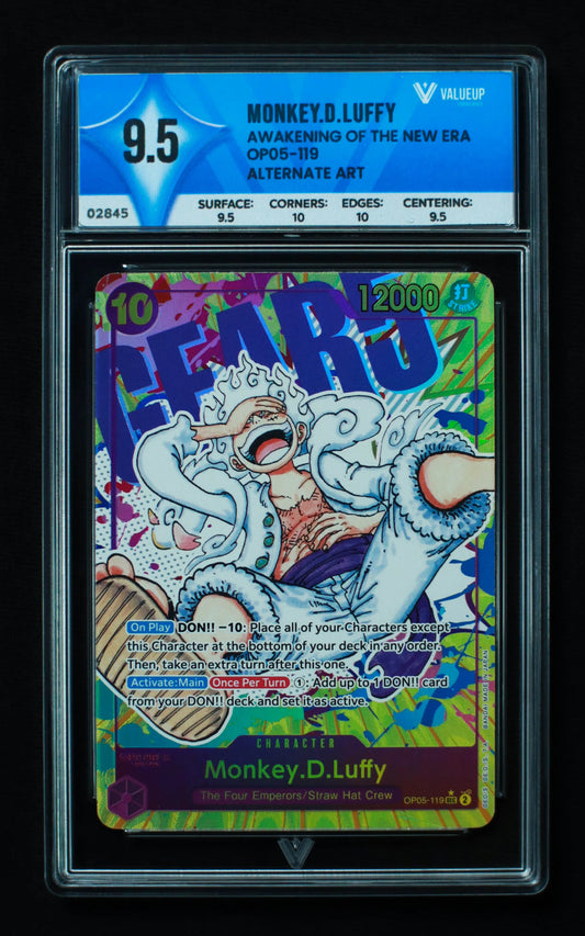 02845 MONKEY.D.LUFFY Grading Card
