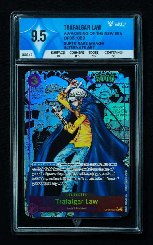 02847 TRAFALGAR LAW Grading Card